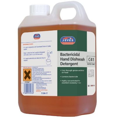 Picture of Superblend C41 Bactericidal Hand Dishwash Detergent 2ltr  (Case of 2)