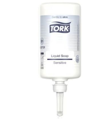Picture of Tork Sensitive Liquid Soap 1 Litre (6)