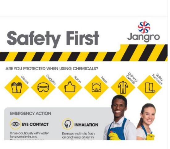 Picture of Jangro Safety First Chart (A3)