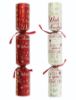 Picture of 2025 Cream And Red Script 11" Christmas Cracker Recyclable (Case Of 50)
