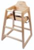 Picture of Wooden High Chair - Light Wood