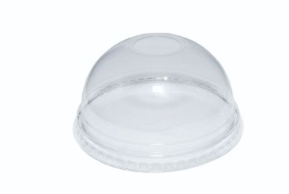 Picture of RPET Domed Lid With Hole For Clear Cold Cup 16oz (Pack of 50)