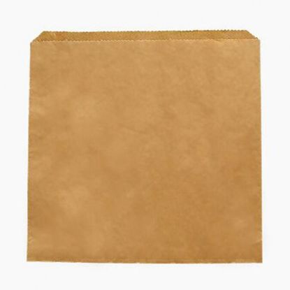 Picture of Paper Bag Vegware Recycled Kraft 8.5x8.5" (1000)