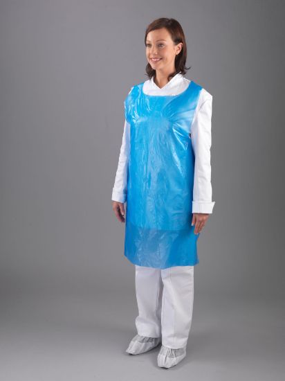 Picture of Aprons On A Roll 16 Micron Blue (Pack of 200)