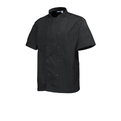 Picture of Basic Stud Jacket (Short Sleeve) Black XL Size