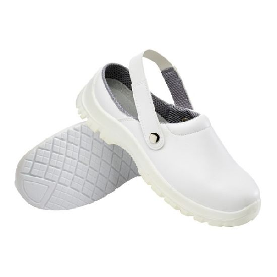 Picture of Steelite Safety Clog - White Size 7 *p