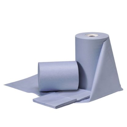 Picture of Jangro Heavy Duty Low Lint Wipe Blue 20x40cm 250 Sheet (4)
