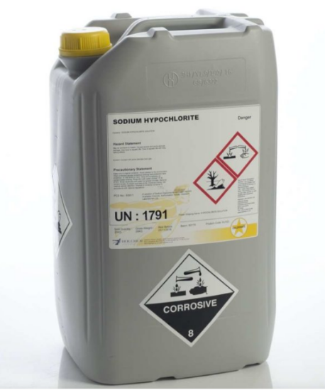 Picture of Holchem Sodium Hypochlorite 25l