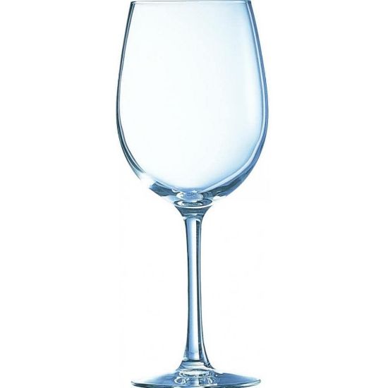 Picture of Genware Porcelain Black Saucer 14.5cm/5.75 (6)