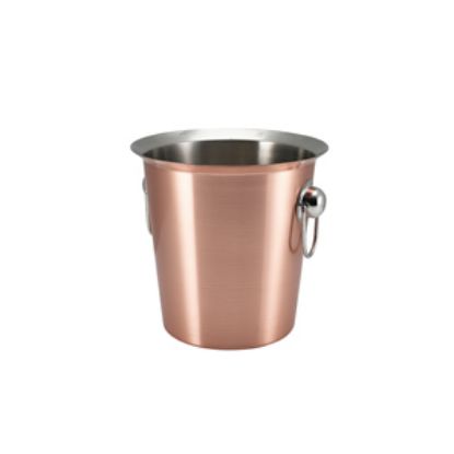 Picture of Genware Copper Plated Wine Bucket With Ring Handles