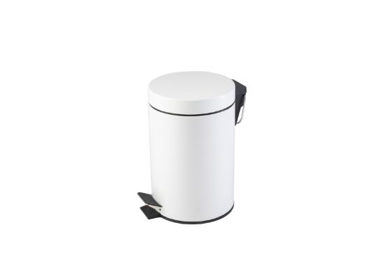 Picture of Genware Non Slip Stainless Steel Round Tray 14""