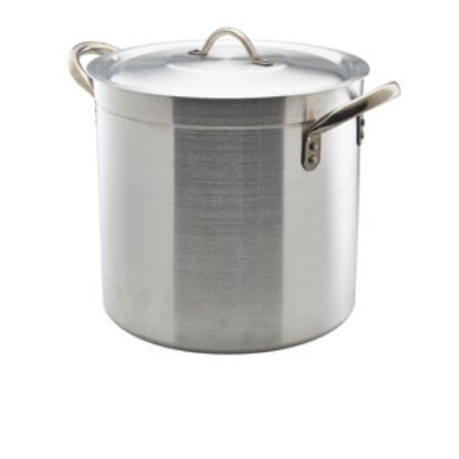 Picture of Aluminium Deep Stockpot With Lid 32litre