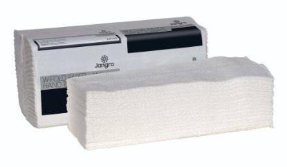Picture of Premium W Fold Hand Towel 2ply White 320x203mm Pure  (Case of 2000)