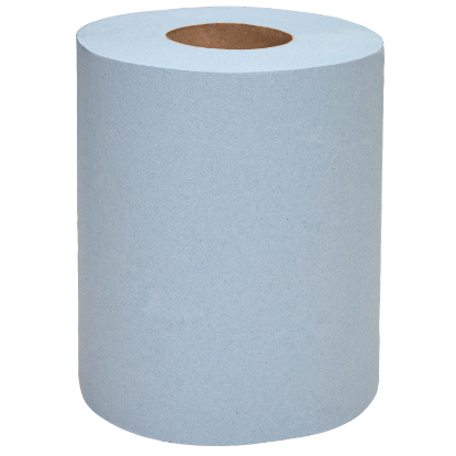 Picture of Wypall Wiping Paper L10 1ply Blue 430sht Centrefeed For Reach Dispenser (6)