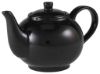 Picture of Genware Porcelain Black Teapot 15.75oz (6)