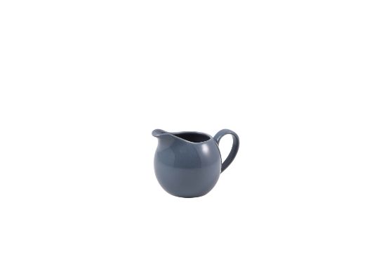 Picture of Genware Porcelain Grey Milk Jug 5oz 14cl (6)