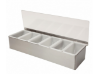 Picture of Condiment Holder 6 Compartment Stainless Steel