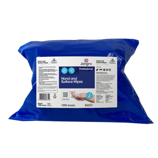 Picture of Jangro Hand And Surface Wipes Refill Pack (1000)