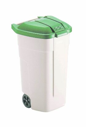 Picture of Rubbermaid Lid For Mobile Wheelie Waste Container Green *s