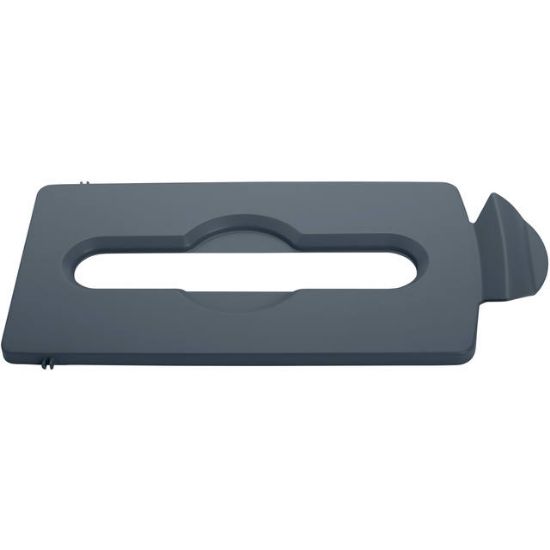 Picture of Rubbermaid Slim Jim Recycling Centre Paper Slot Lid - Grey