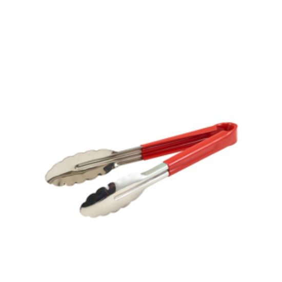 Picture of Genware Colour Coded S/St. Tong 23cm Red