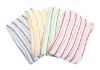 Picture of Jangro Economy Yellow Stripe Dishcloth 12" x 16" (Pack of 10)