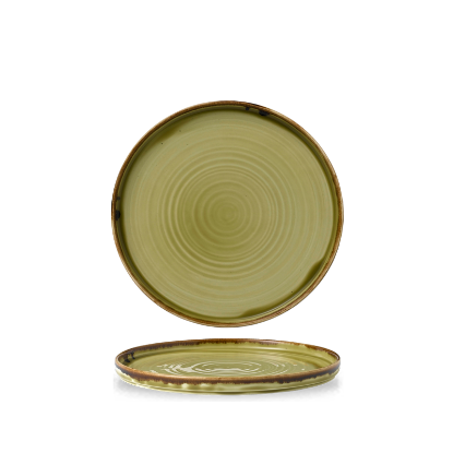 Picture of Harvest Green Walled Plate 8.67" (Case Of 6)