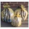 Picture of Clinical Yellow Tiger Striped Sacks 11" X 22" X 25" 30l(1000)