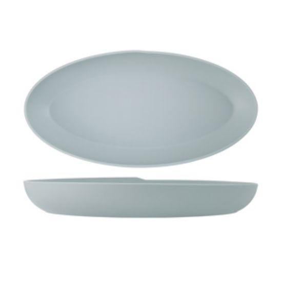 Picture of Jade Copenhagen Oval Melamine Deep Dish 55 X 27.5 X 7.5cm