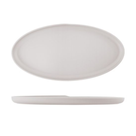Picture of White Copenhagen Oval Melamine Dish 55 X 27.5cm