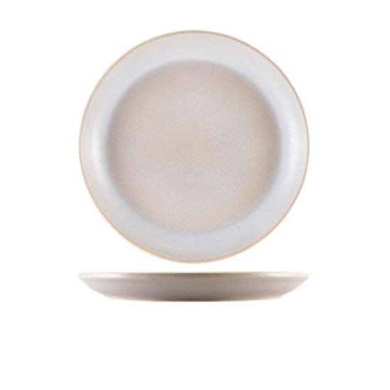 Picture of Terra Stoneware Antigo Barley Coupe Plate 24cm (6)