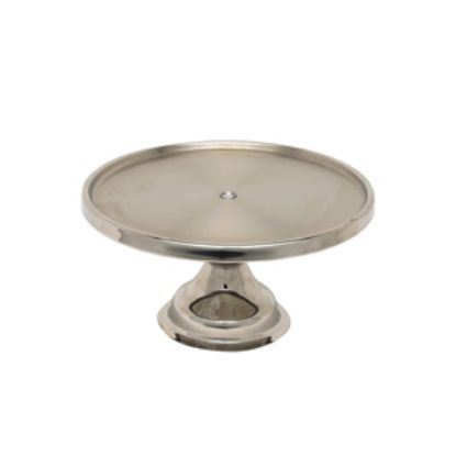 Picture of Genware S/St. Cake Stand 13""dia.6.5"" High