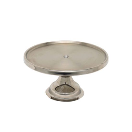 Picture of Genware S/St. Cake Stand 13""dia.6.5"" High