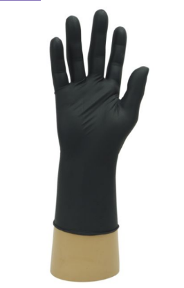 Picture of Black Nitrile Glove XLarge Powder Free (100)