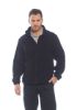Picture of Aran Fleece Jacket Black L