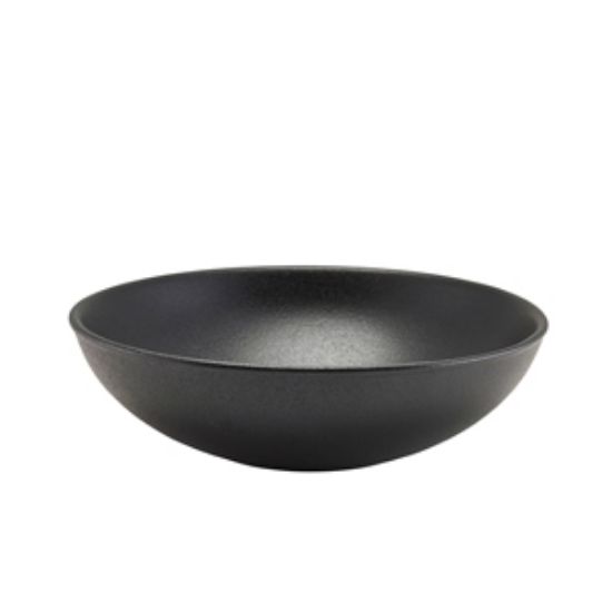 Picture of Terra Porcelain Matt Grey Deep Coupe Plate 28cm (3)