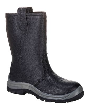 Picture of Steelite Rigger Boot Fur Lined Black Size 8