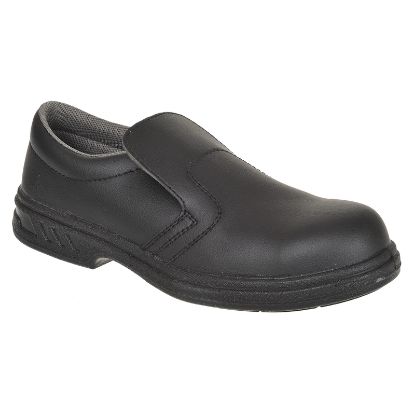 Picture of Steelite Slip On Safety Shoe - Black Size 6