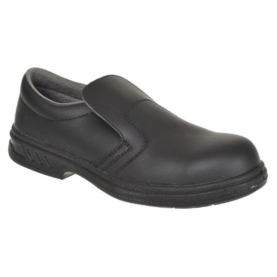 Picture of Steelite Slip On Safety Shoe - Black Size 8