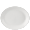 Picture of Simply Oval Plate 12x9.5" White (Case Of 4)