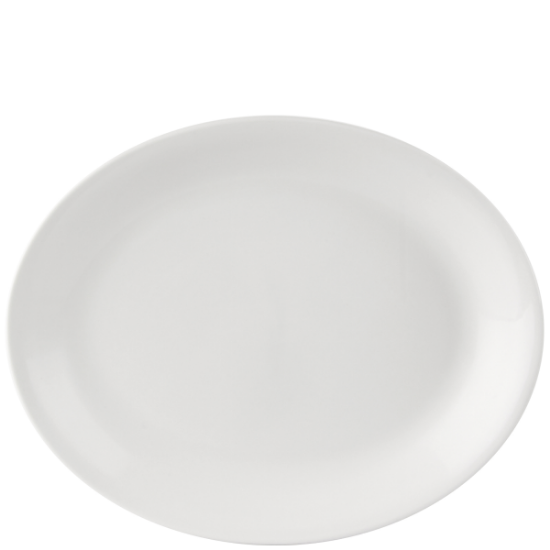 Picture of Simply 24.5x19cm Oval Plate (Case Of 6)