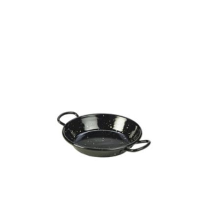 Picture of Black Enamel Miniature Paella Pan 12cm (6)