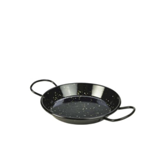 Picture of Black Enamel Miniature Paella Pan 15cm (10)