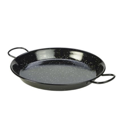 Picture of Black Enamel Paella Pan 30cm (6)
