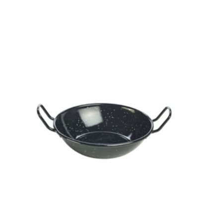 Picture of Black Enamel Dish 16cm (10)