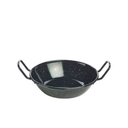 Picture of Black Enamel Dish 18cm (6)