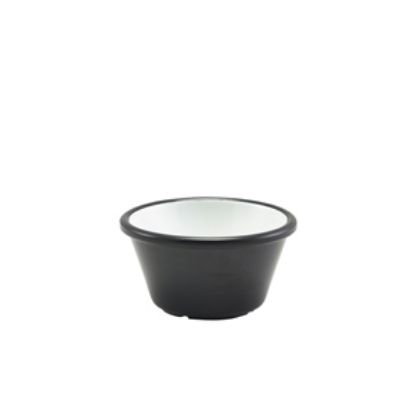 Picture of Two Tone Melamine Ramekin Black And White 59ml/2oz (24)