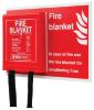 Picture of Fire Blanket & Shadow Board Incl Blanket 250mm X 350mm