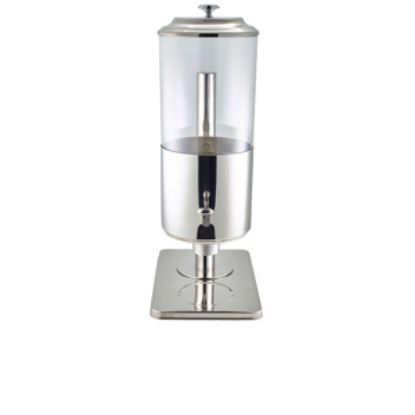 Picture of Genware Stainless Steel Cereal Dispenser 6l