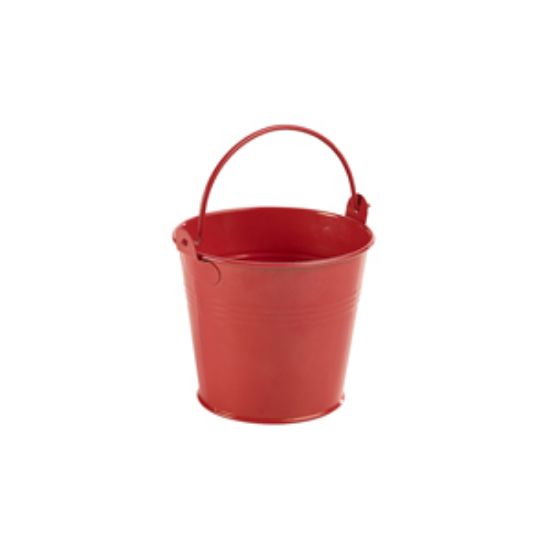 Picture of Galvanised Steel Hammered Serving Bucket 10cm Dia Copper (12)